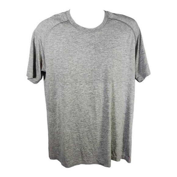 lululemon athletica Other - Lululemon Shirt Metal Vent Tech Short Sleeve Gray Men's Large